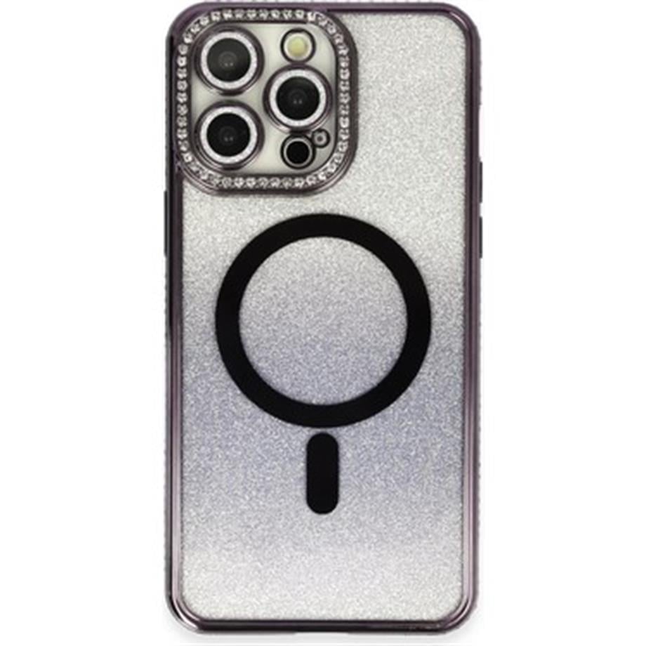 Joke Simli Taşlı Silikon İphone 13 Pro Max