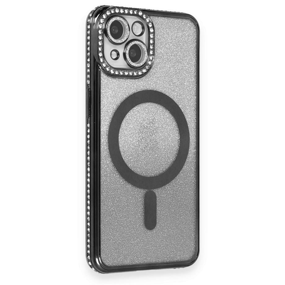 Joke Simli Taşlı Silikon İphone 14