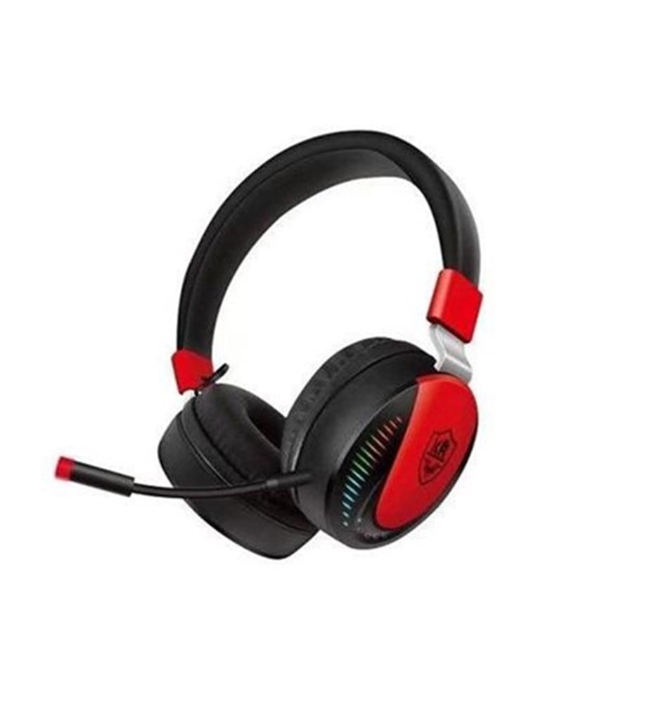 KR-GM041 Çift Mikrofonlu Rgb Işıklı Gamer (Oyuncu) Kulaklık
