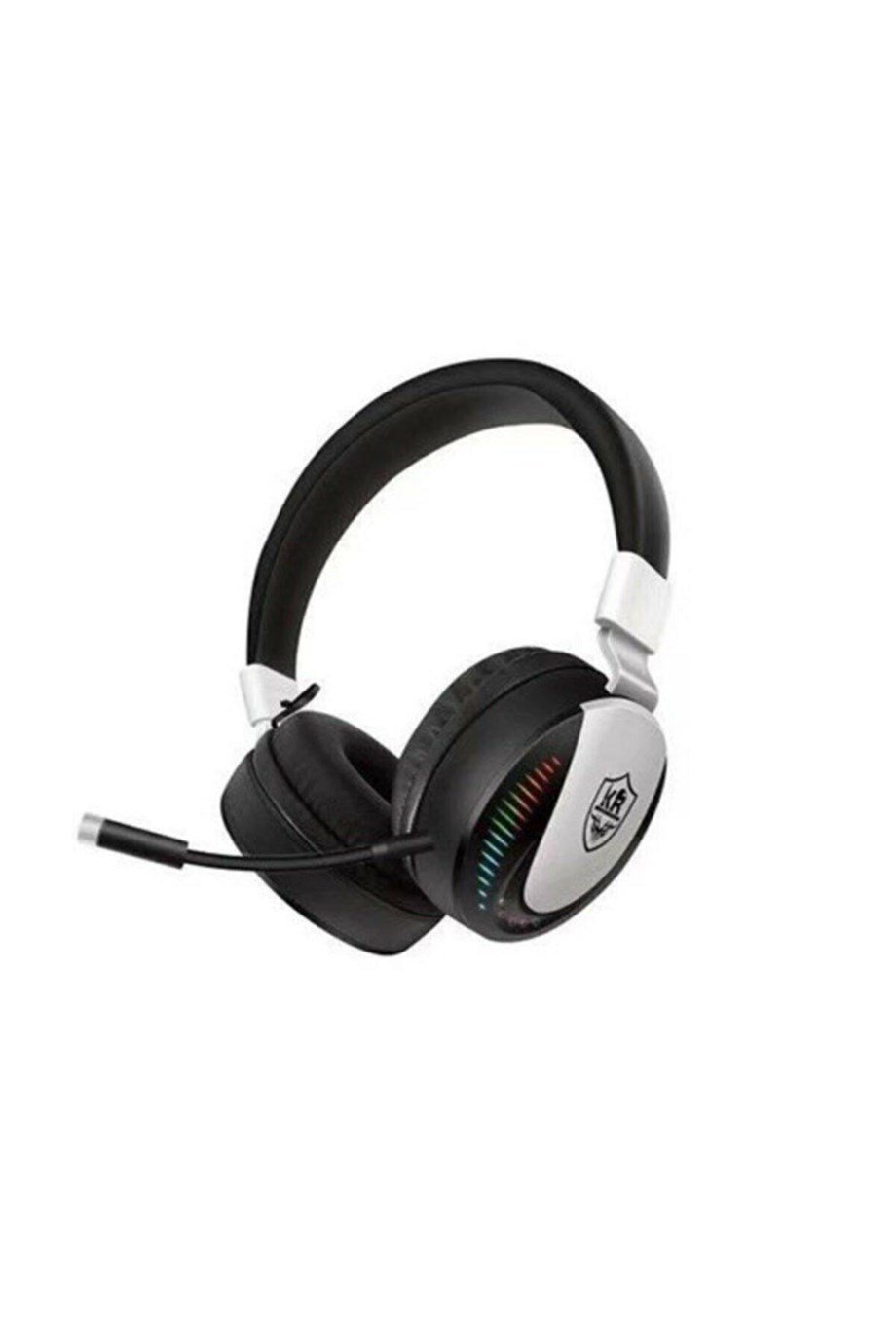 KR-Gm044 Çift Mikrofonlu Rgb Işıklı Gamer (oyuncu) Kulaklık