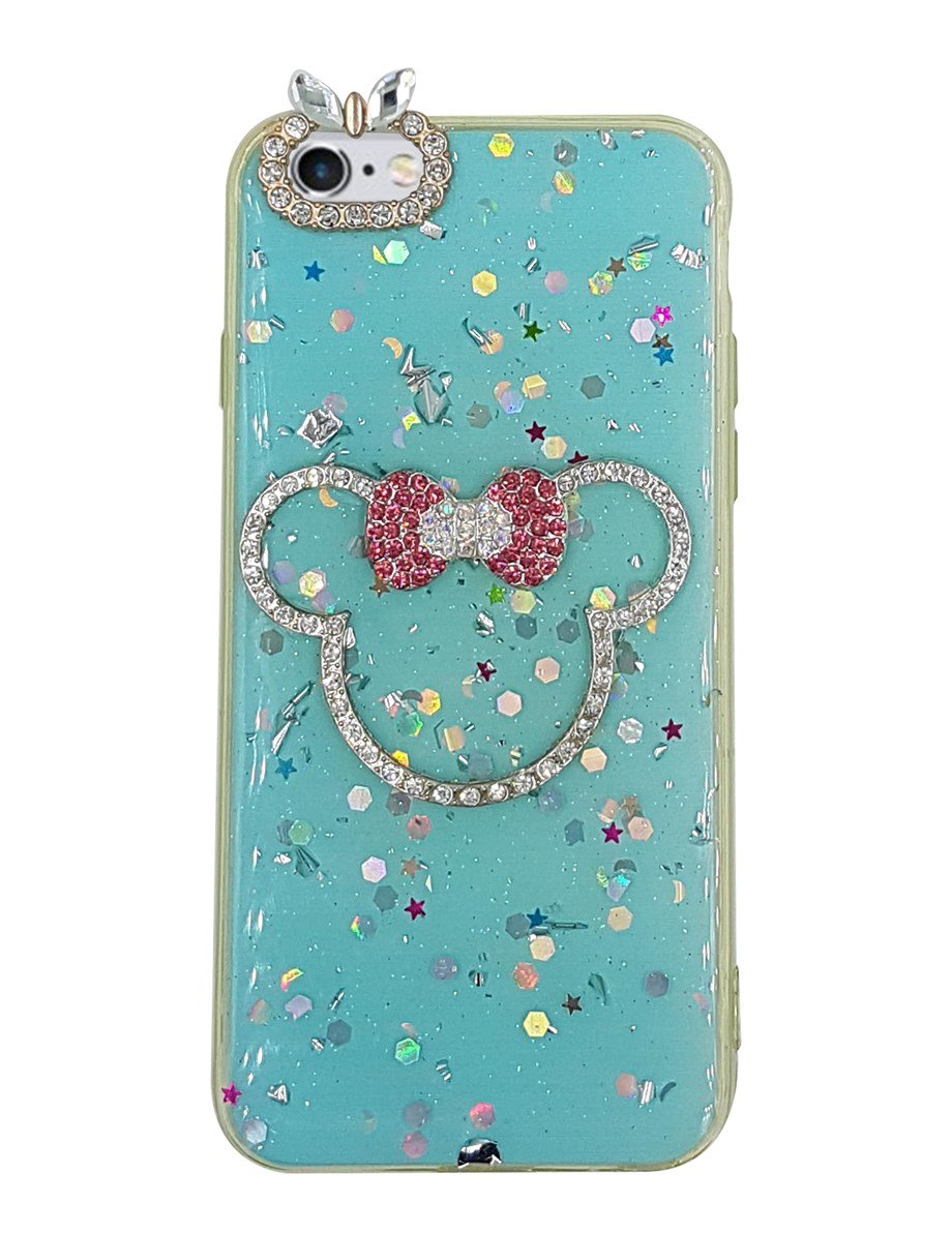 Mickey İphone 6 Taşlı Kılıf