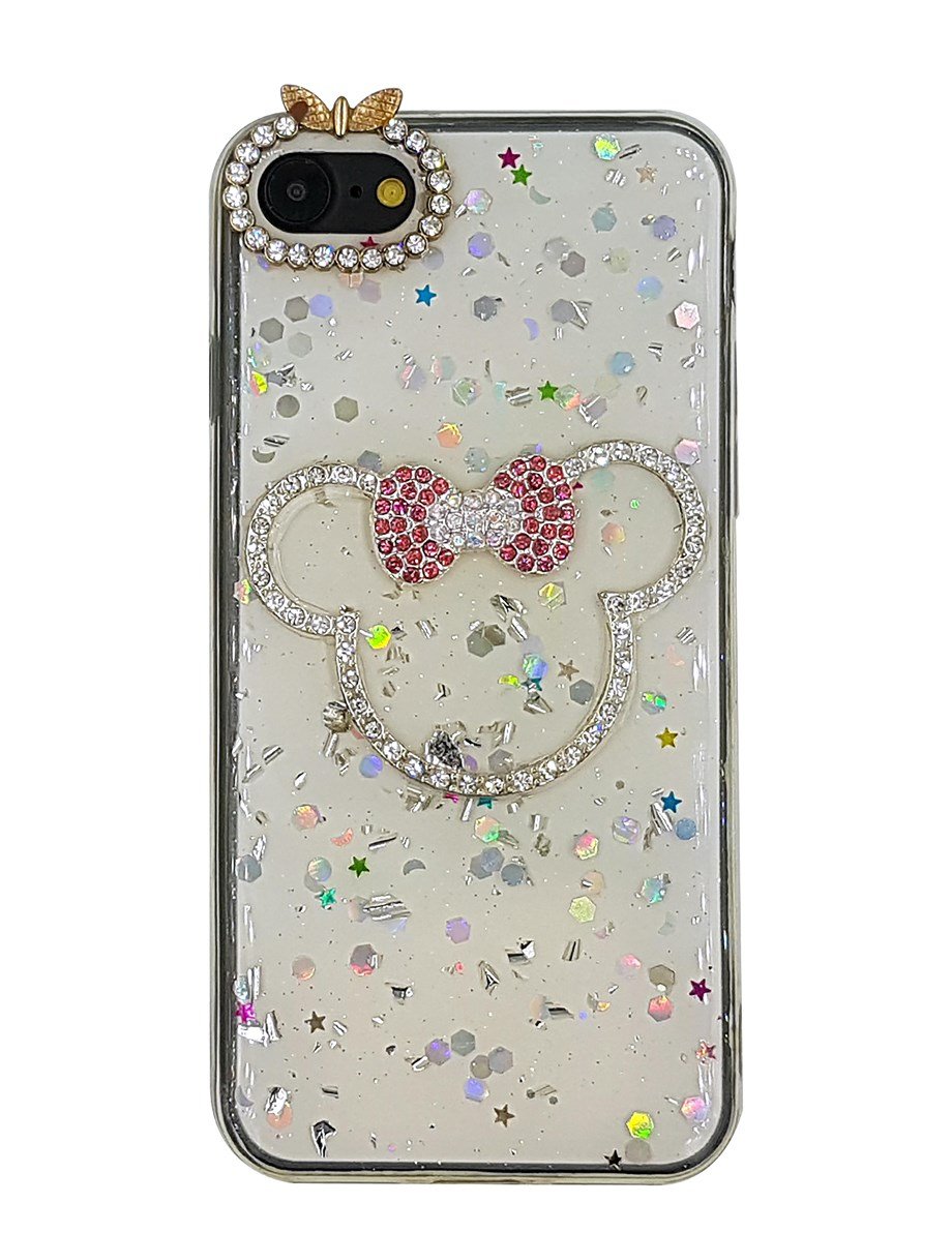 Mickey İphone 7 Taşlı Kılıf