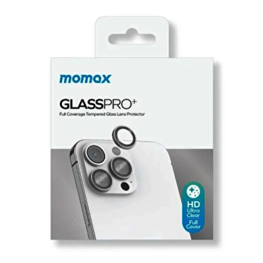 MOMAX IPHONE 15/15 PLUS LENS KORUYUCU SİYAH