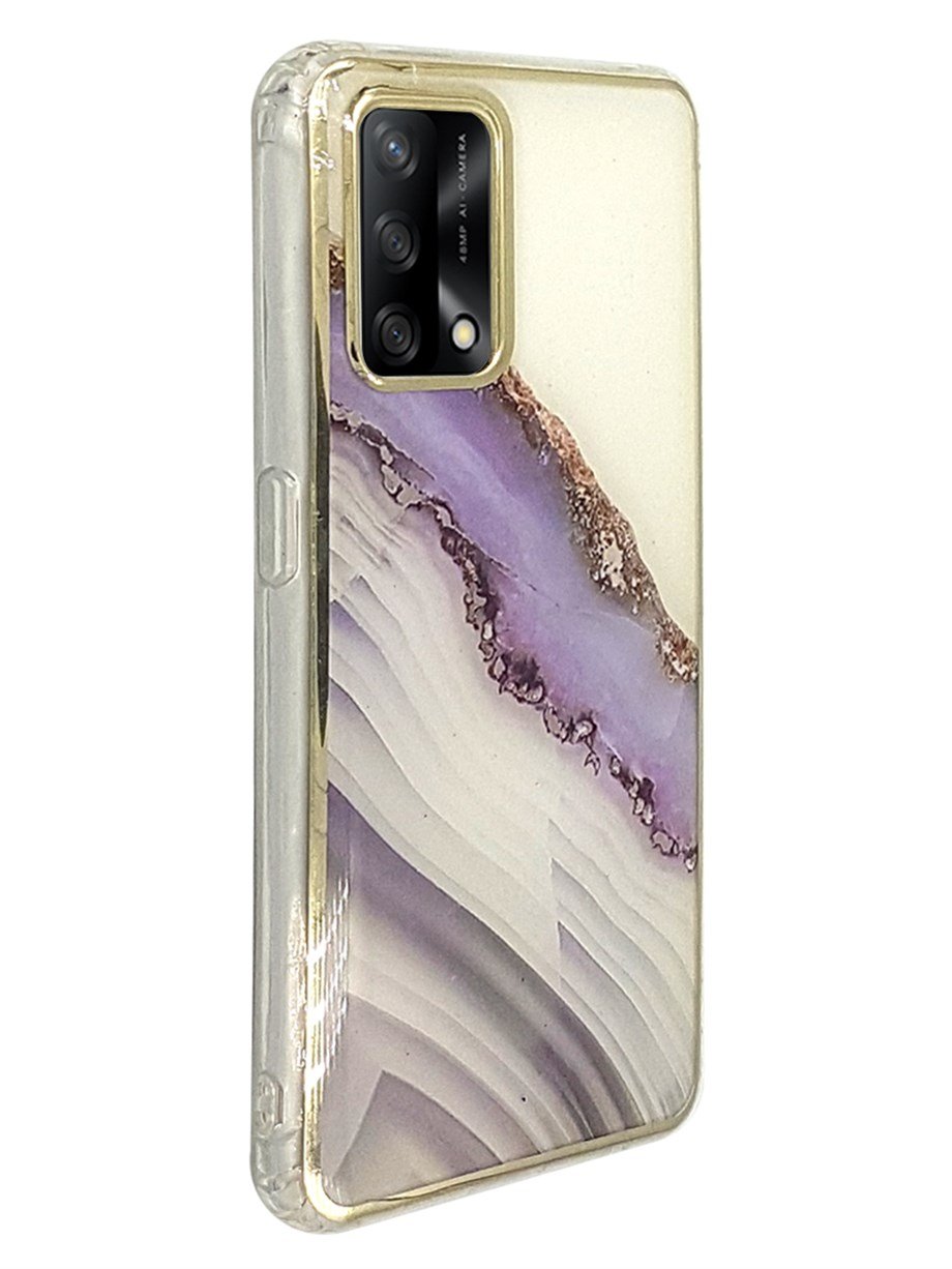 Oppo A74 Mermer Desen Kılıf