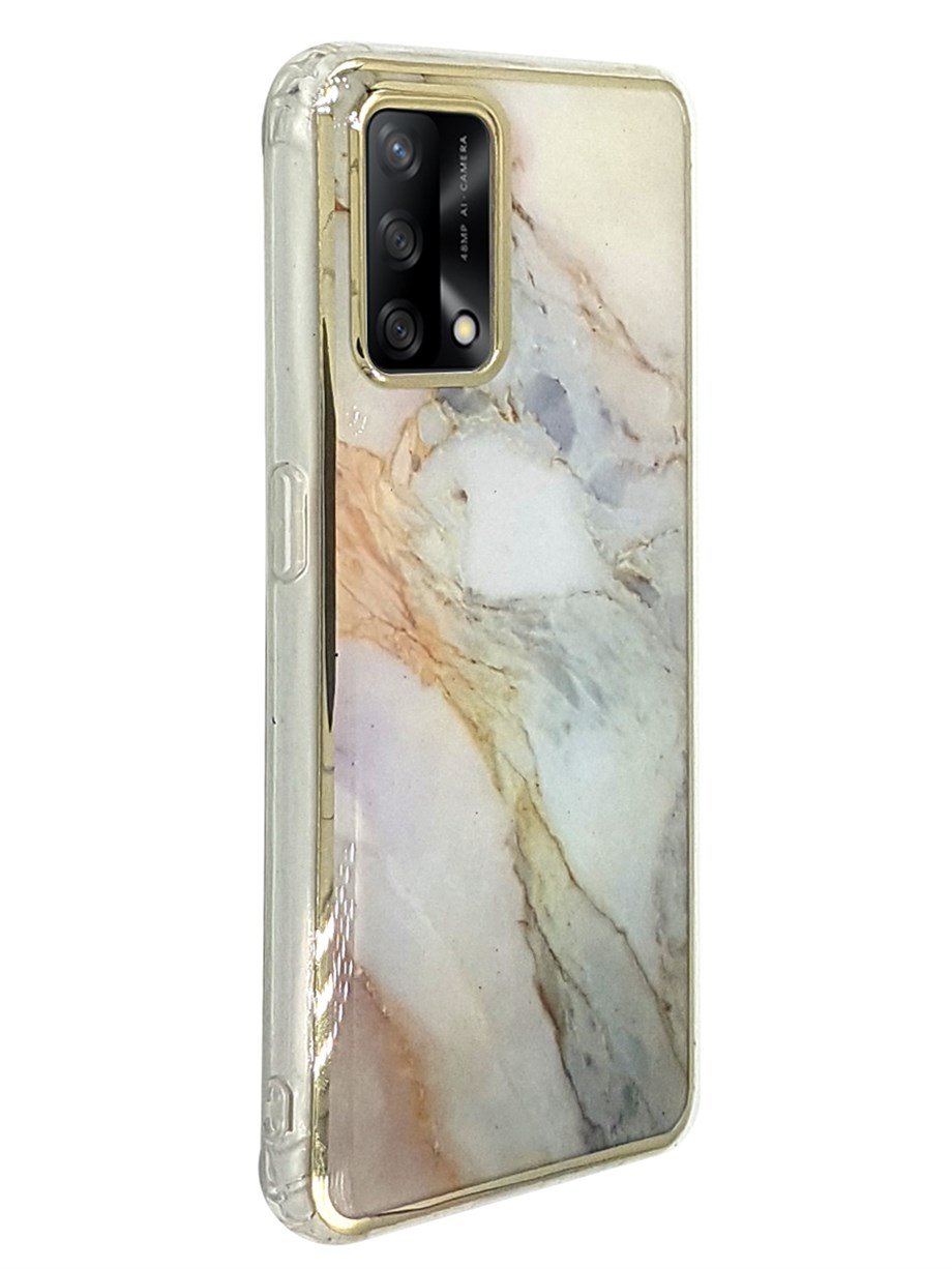 Oppo A74 Mermer Desen Kılıf