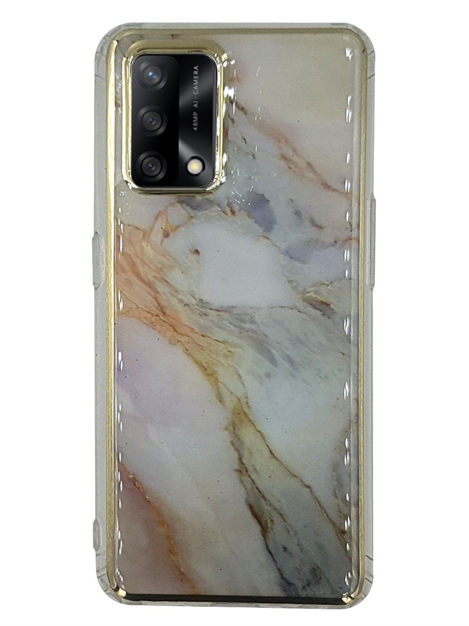 Oppo A74 Mermer Desen Kılıf
