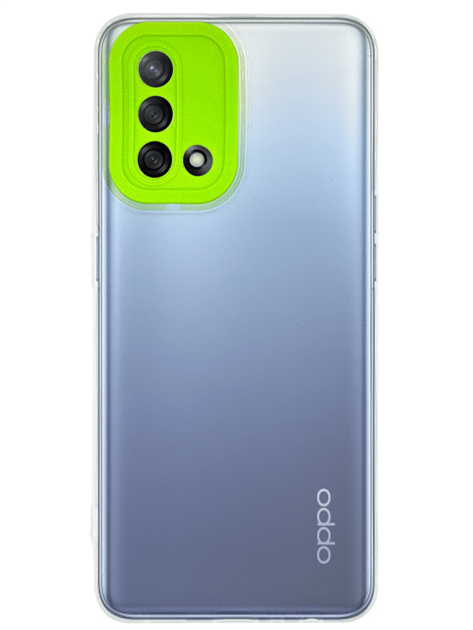 Oppo A74 Renkli Lensli Kılıf
