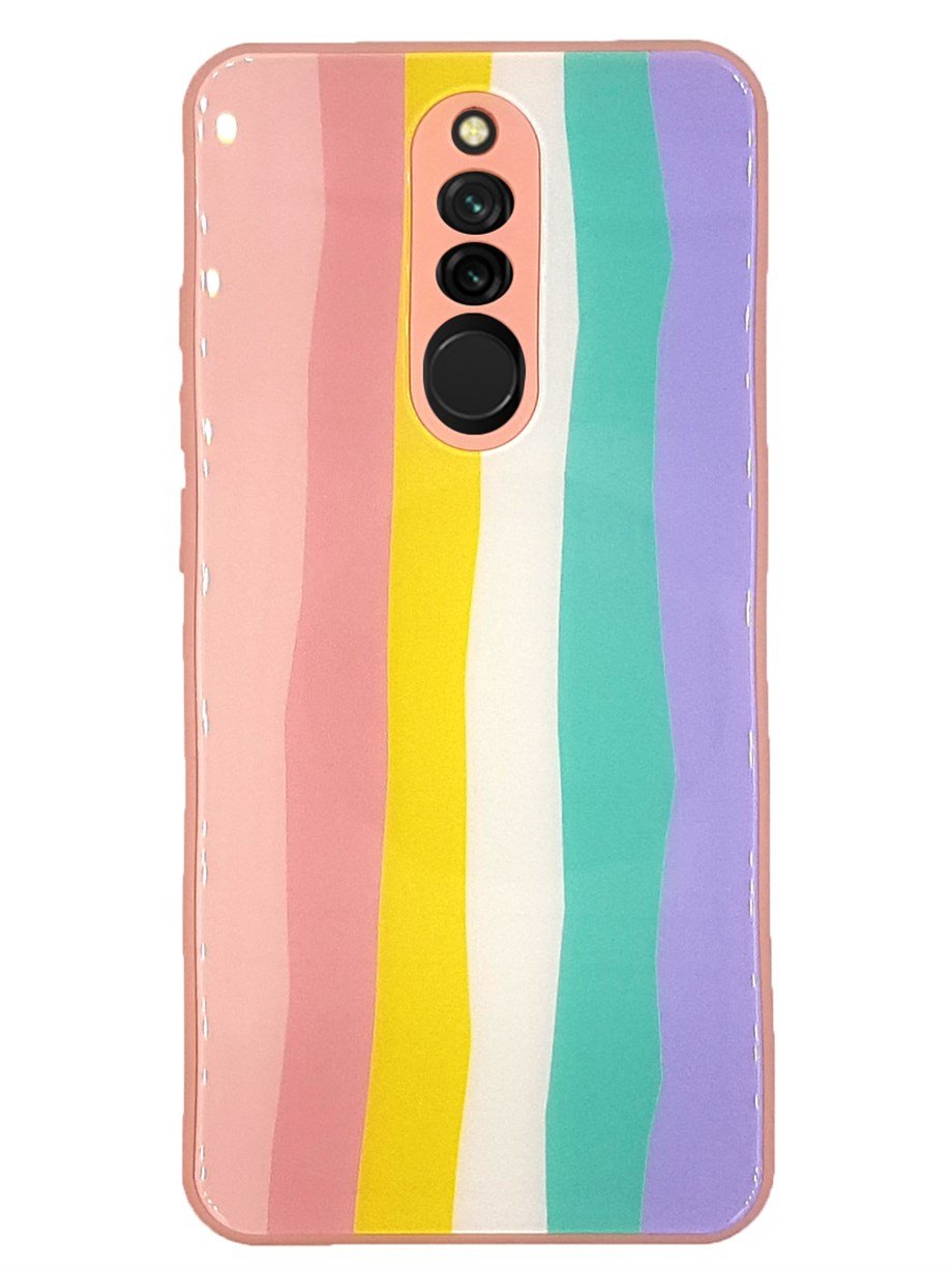 Rainbow Glass Xiaomi Redmi 8 Kılıf