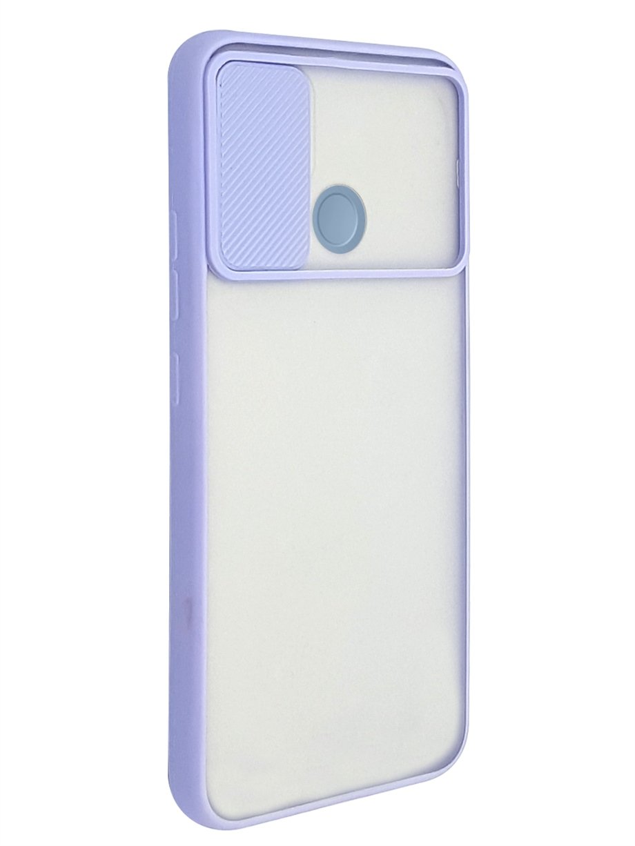 Realme C25 Kamera Sürgülü Kılıf  - Siyah