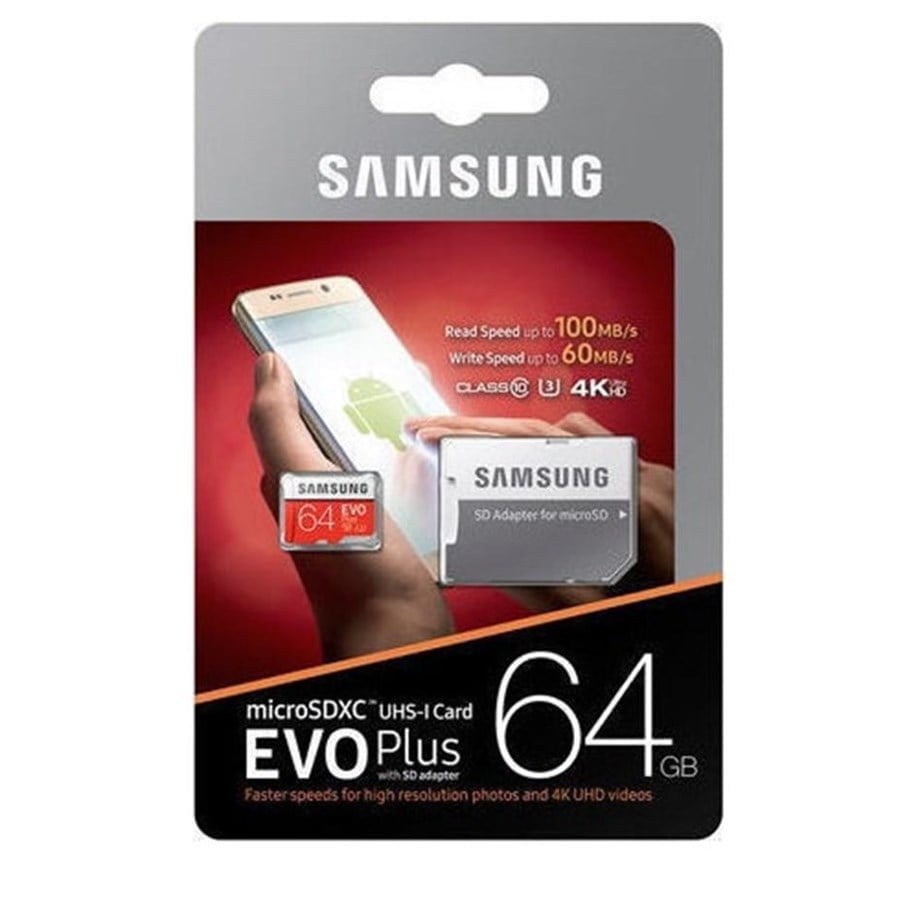 Samsung 64Gb EvoPlus Hafıza Kartı
