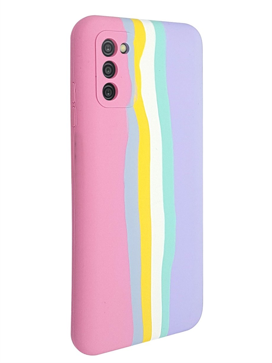 Samsung A03S RainBow Kılıf - Siyah
