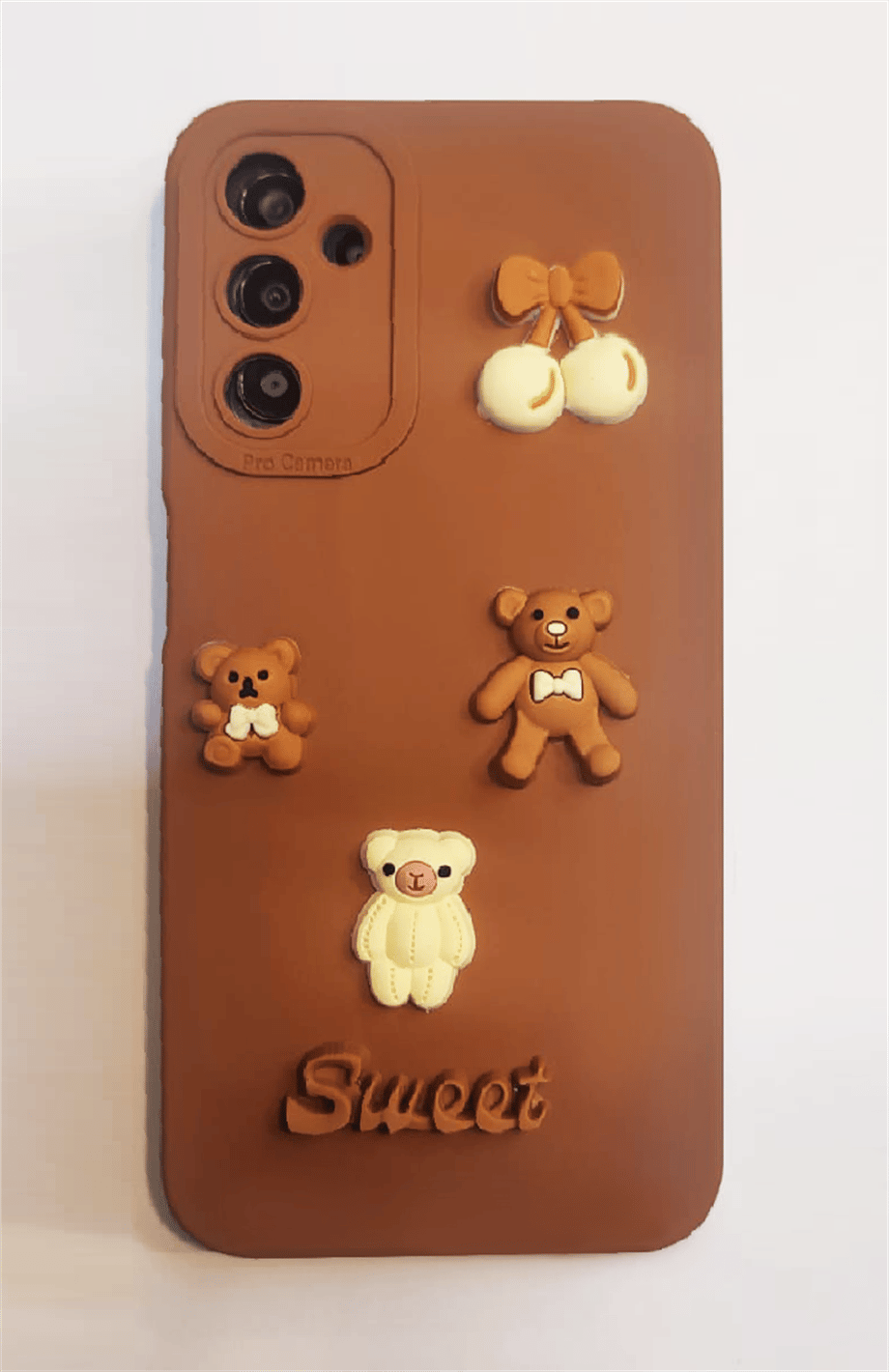 Samsung A14 Silikon Ayıcıklı Kılıf