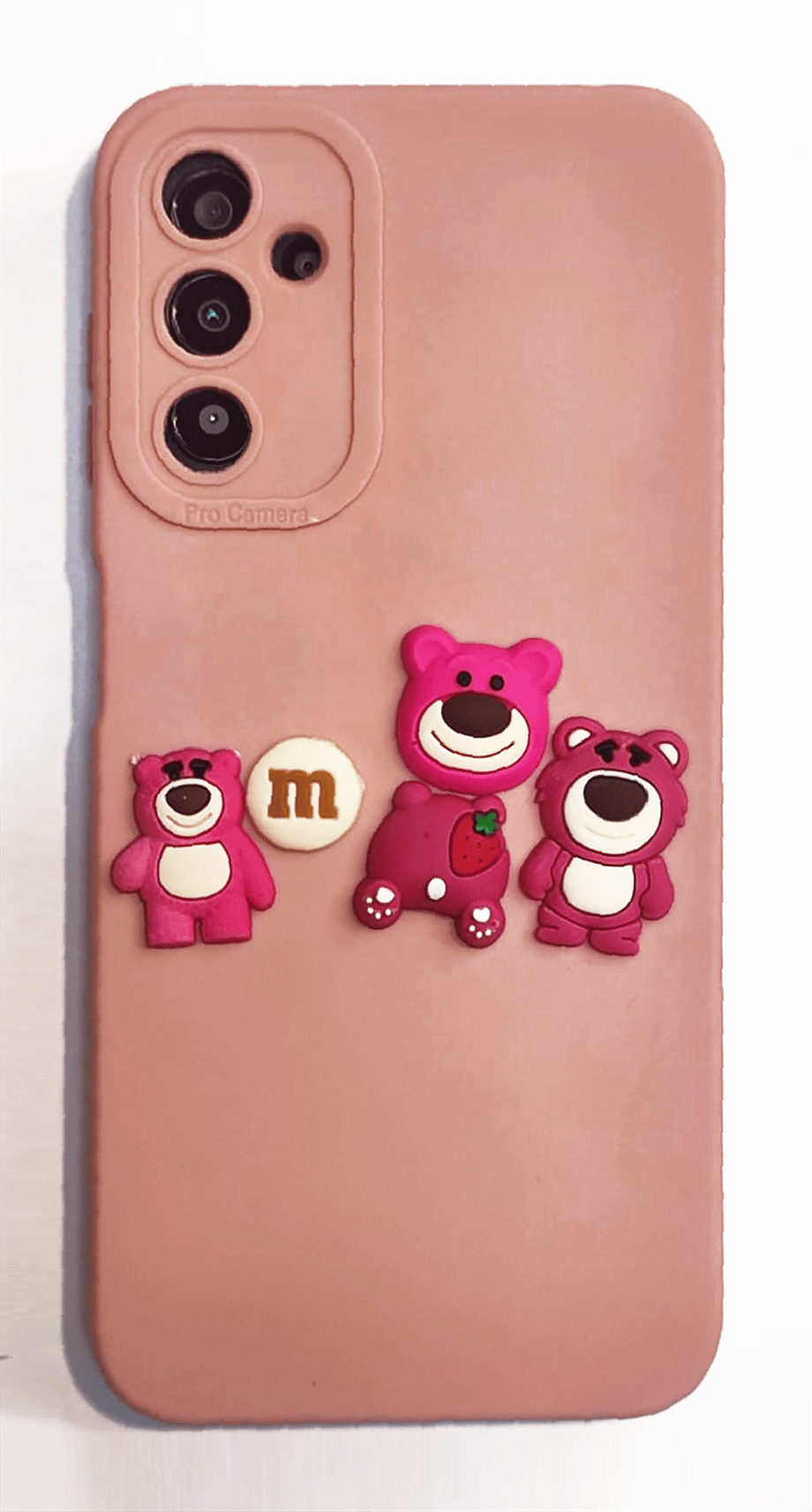 Samsung A14 Silikon Ayıcıklı Kılıf