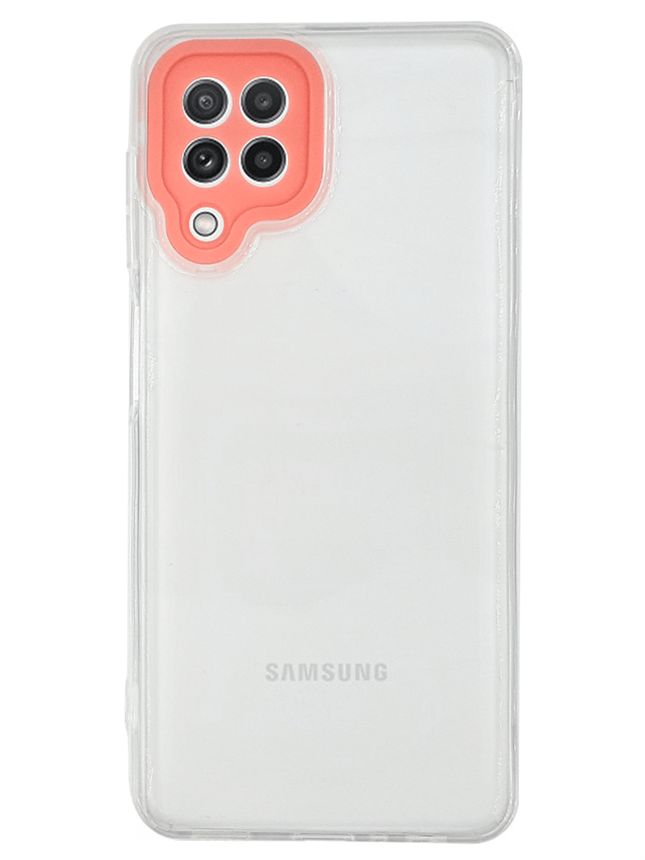 Samsung A22 Renkli Lensli Kılıf