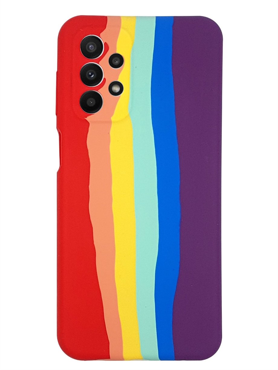 Samsung A23 RainBow Kılıf - Pembe