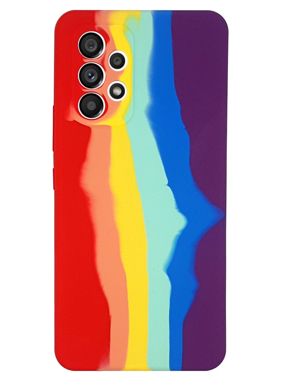 Samsung A53 RainBow Kılıf - Siyah