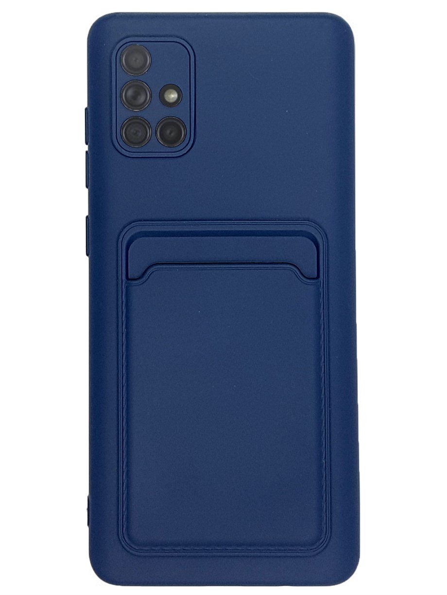 Samsung A71 Kılıf Kelvin Kartvizitli Silikon