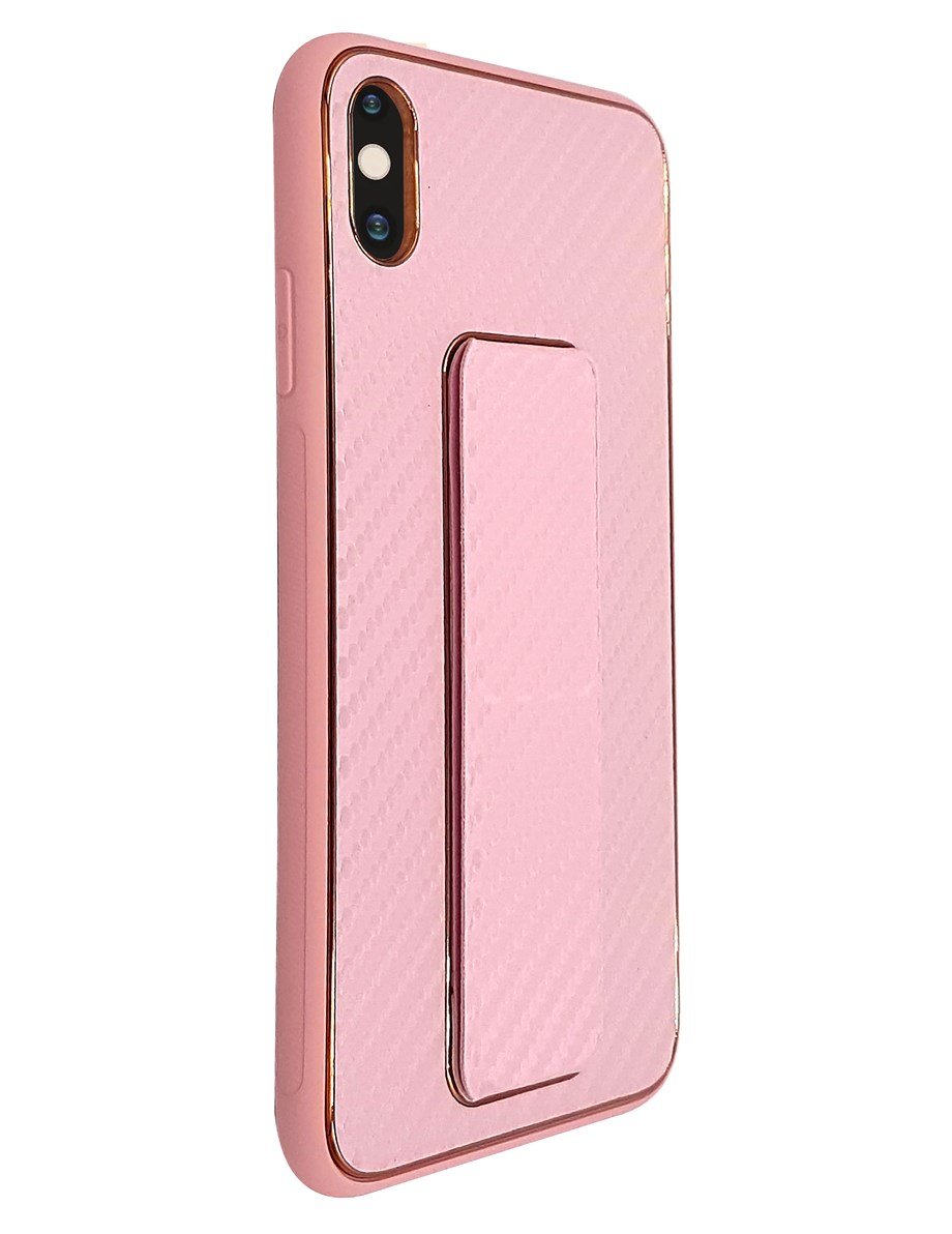 Samsung A72 Kılıf Coco Hibrit Karbon El Standlı