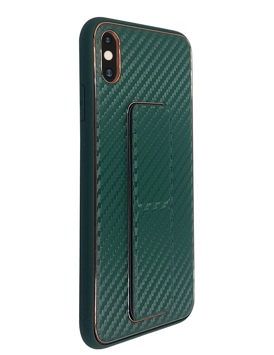 Samsung A72 Kılıf Coco Hibrit Karbon El Standlı