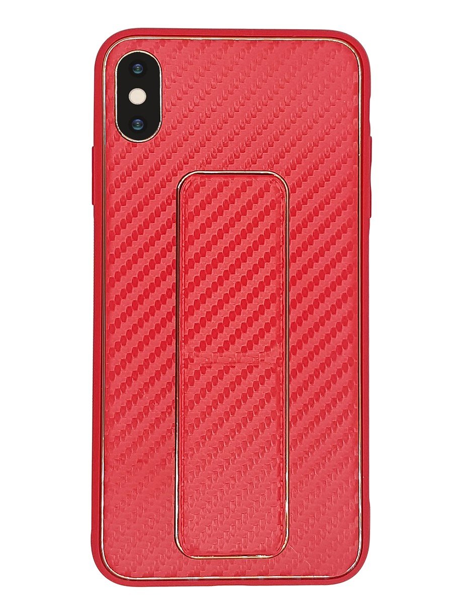Samsung A72 Kılıf Coco Hibrit Karbon El Standlı