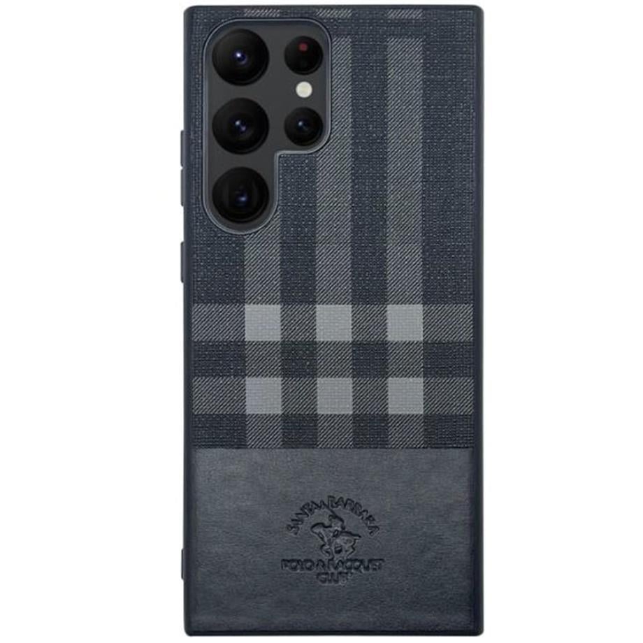 Samsung Galaxy S23 Ultra Santa Barbara Polo Racquet Club Plaid Kılıf