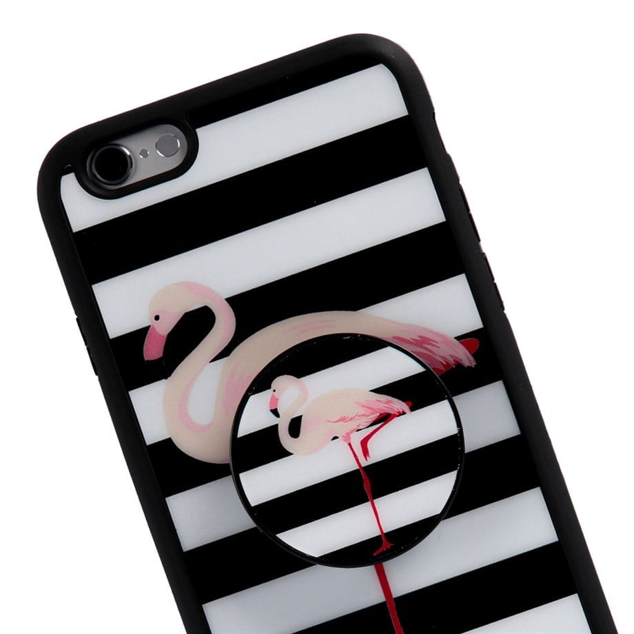 Samsung J7 Core Popsocketli Silikon Kılıf