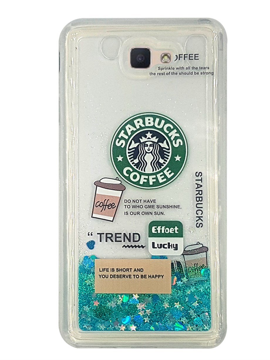 Samsung J7 Prime Kılıf Starbuck Sulu Silikon