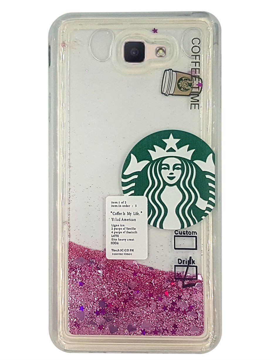 Samsung J7 Prime Kılıf Starbuck Sulu Silikon