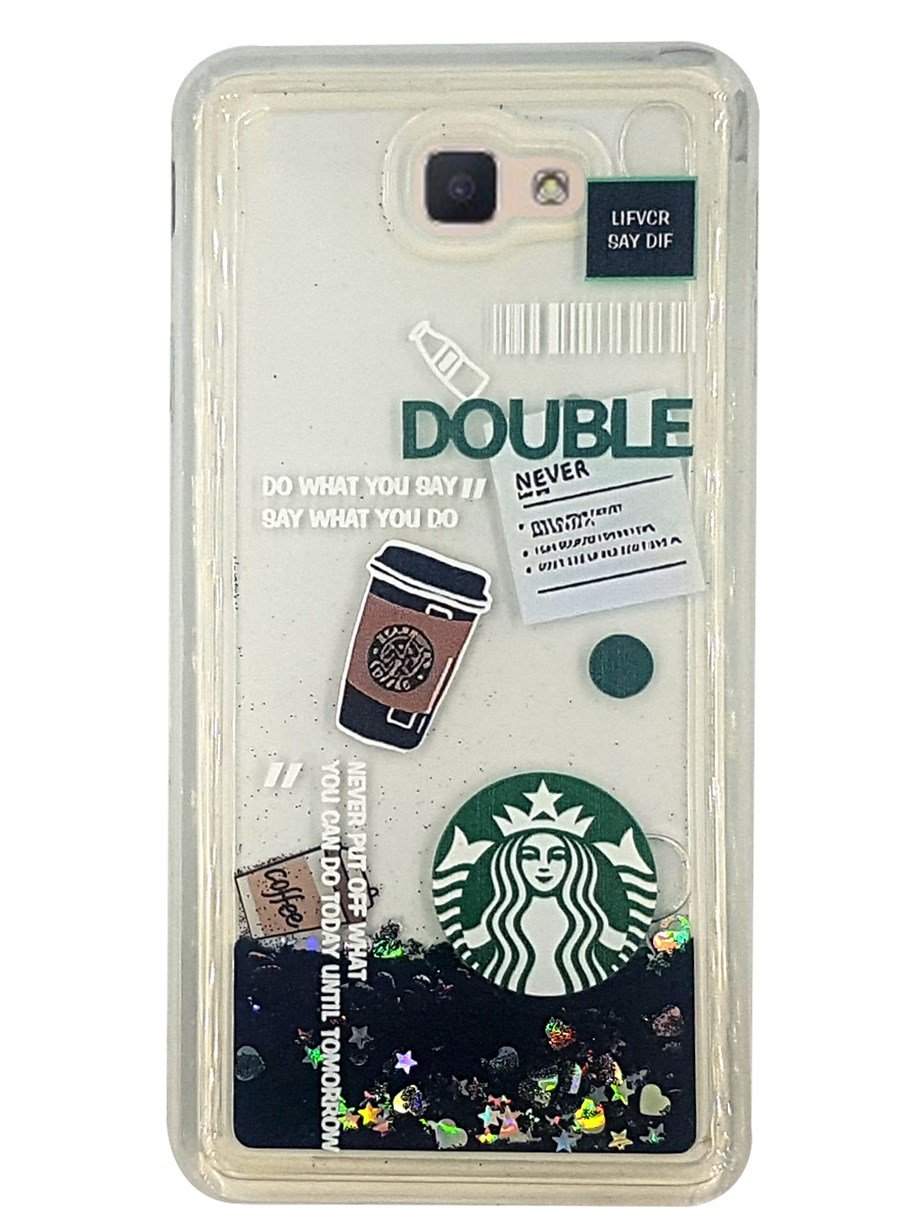 Samsung J7 Prime Kılıf Starbuck Sulu Silikon