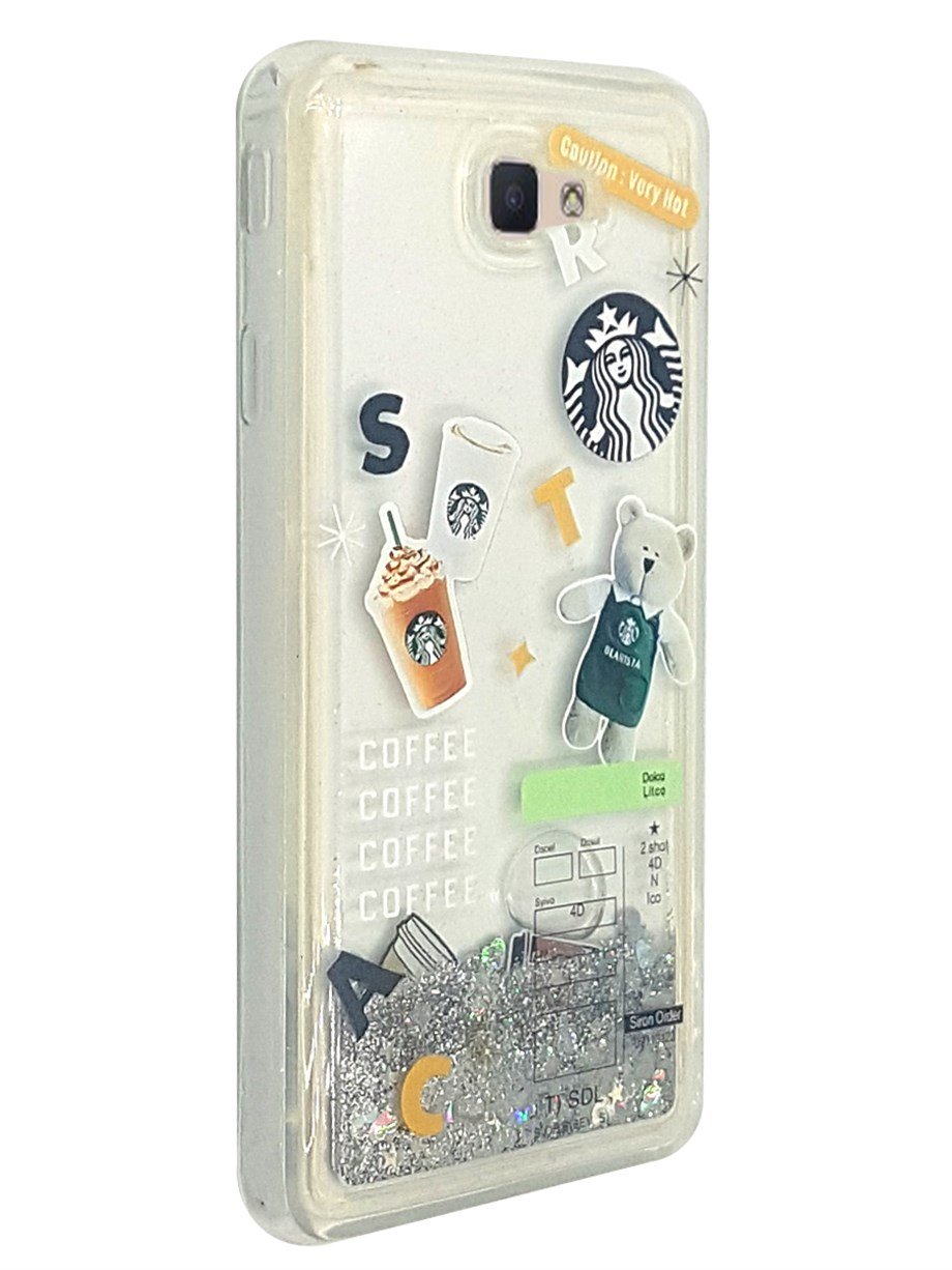 Samsung J7 Prime Kılıf Starbuck Sulu Silikon