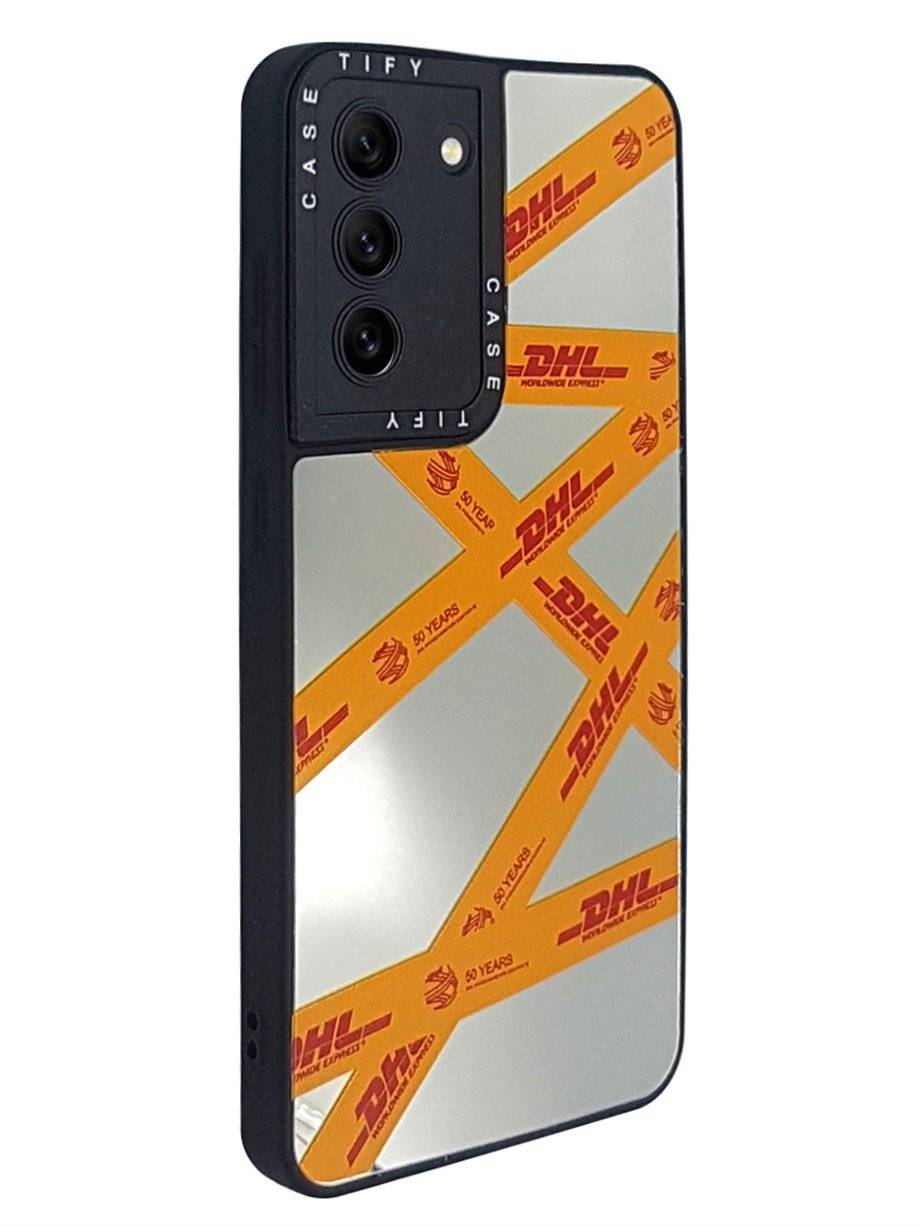 Samsung S21Fe Camlı Baskılı Telefon Kılıfı