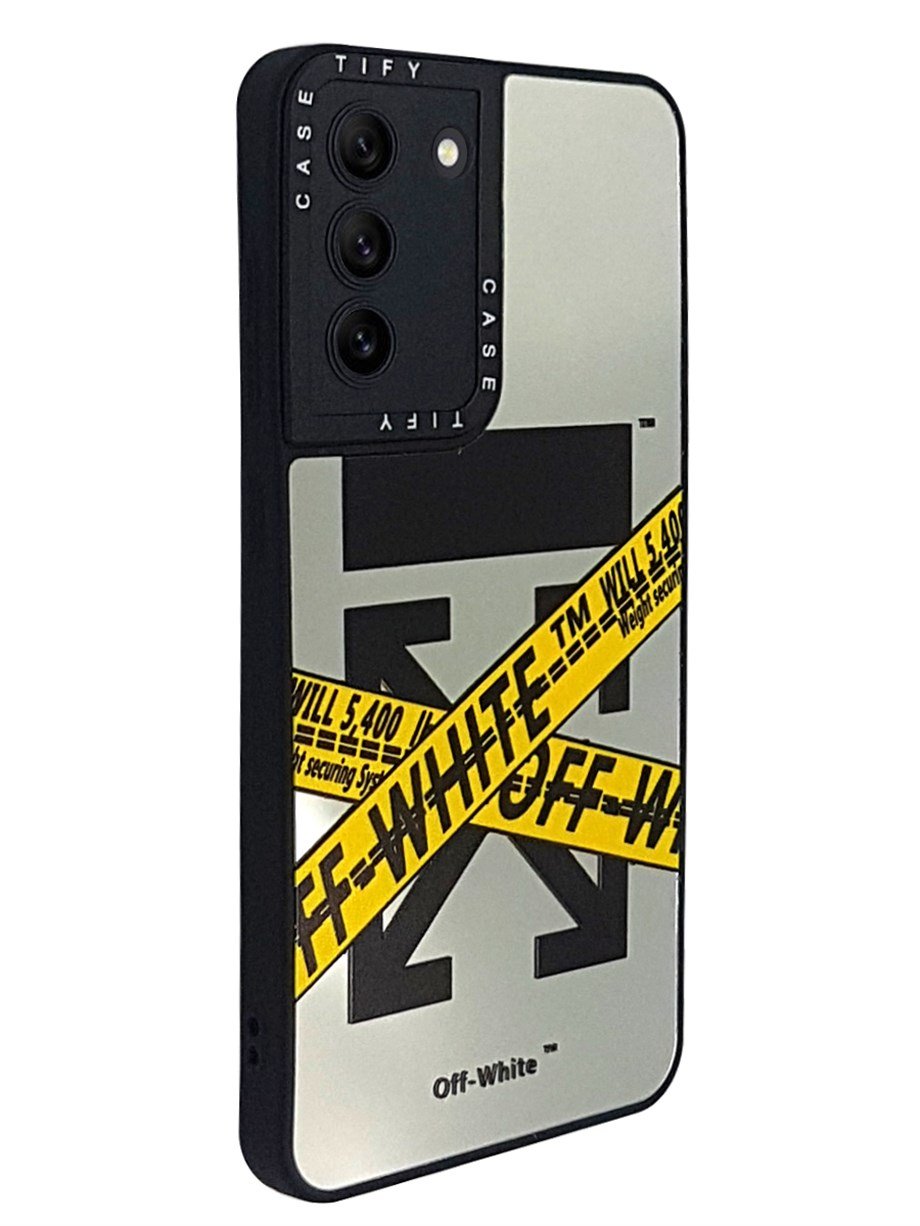 Samsung S21Fe Camlı Baskılı Telefon Kılıfı