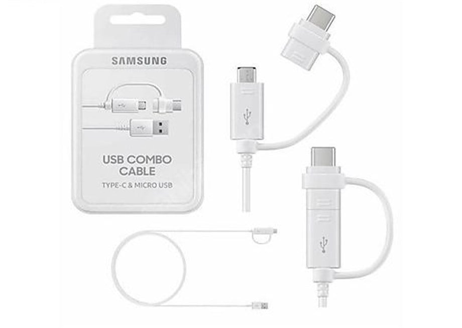 Samsung Usb Combo Type-C To Micro Usb Kablo