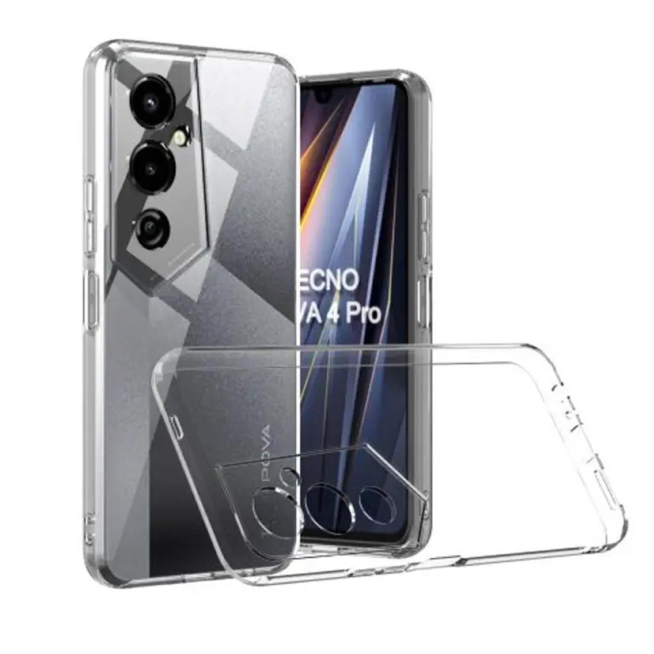 Tecno Pova 4 Pro Tpu Clear Silikon Kılıf