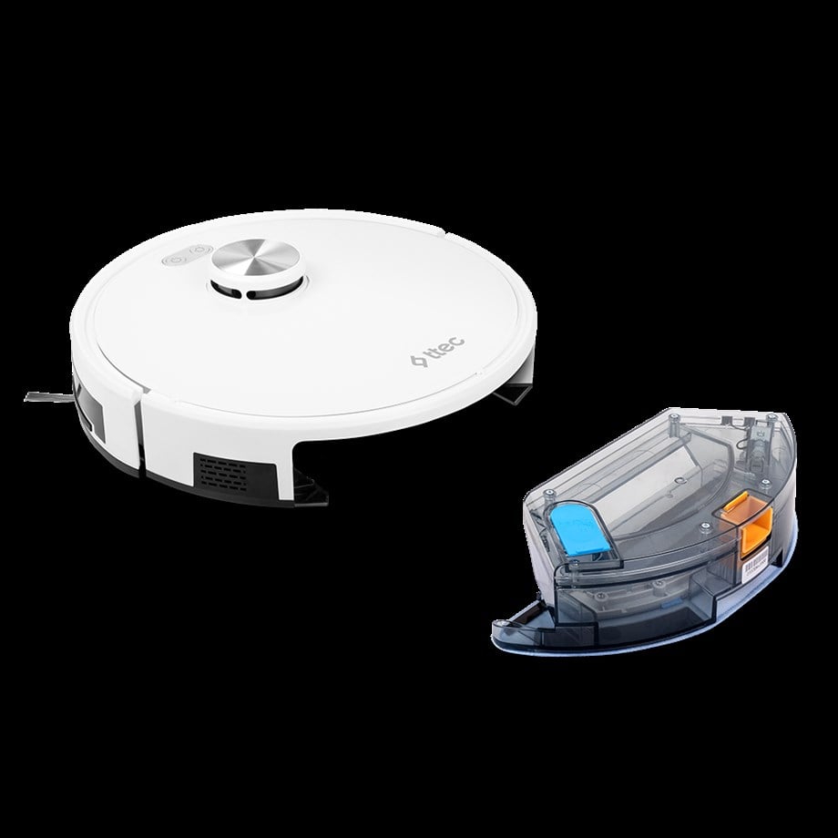 ttec Robi ProMaster+ 5200mAh Bataryalı Otomatik Toz Boşaltma Sistemli Akıllı Robot Süpürge ve Paspas