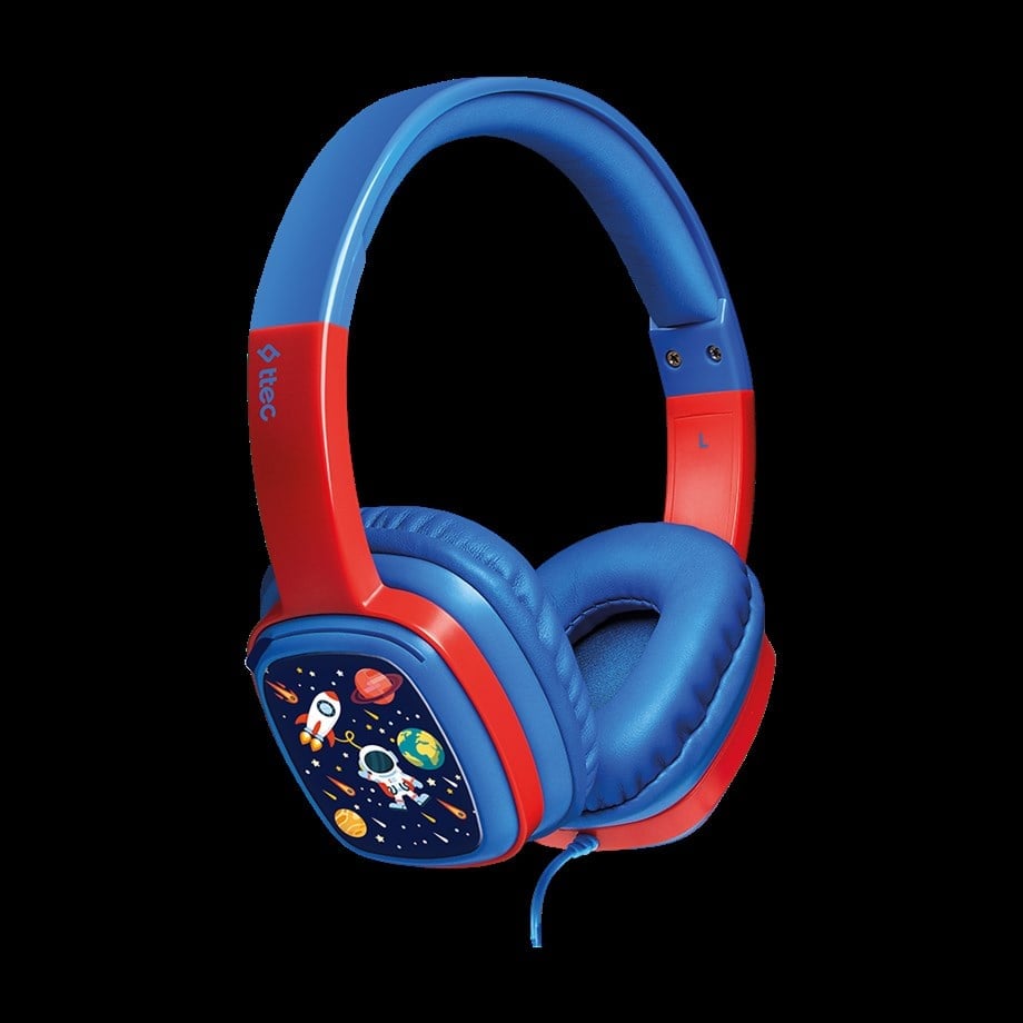 ttec SoundBuddy Boyama Kartlı Çocuk Kulaklığı Mavi