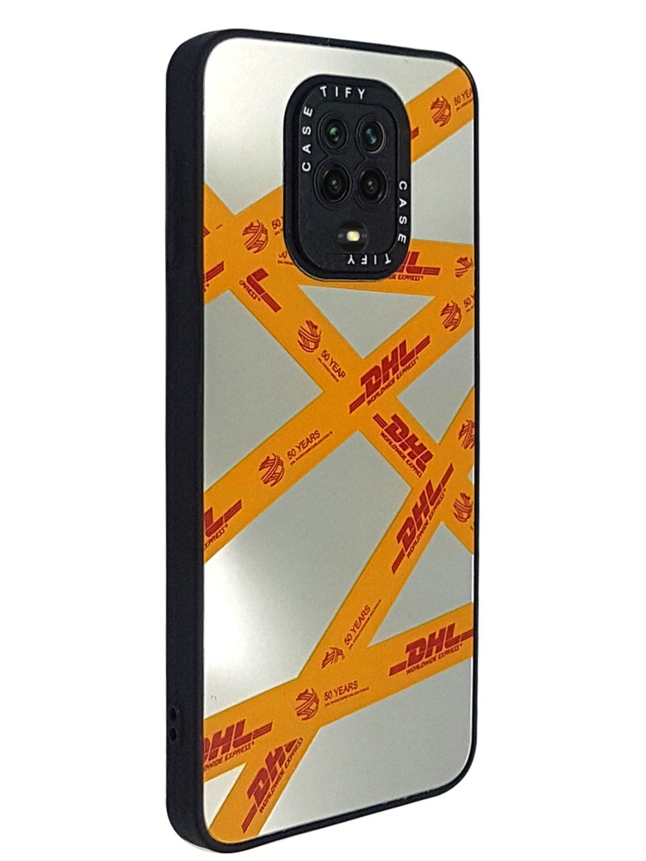 Xiaomi Note 9 Camlı Baskılı Telefon Kılıfı