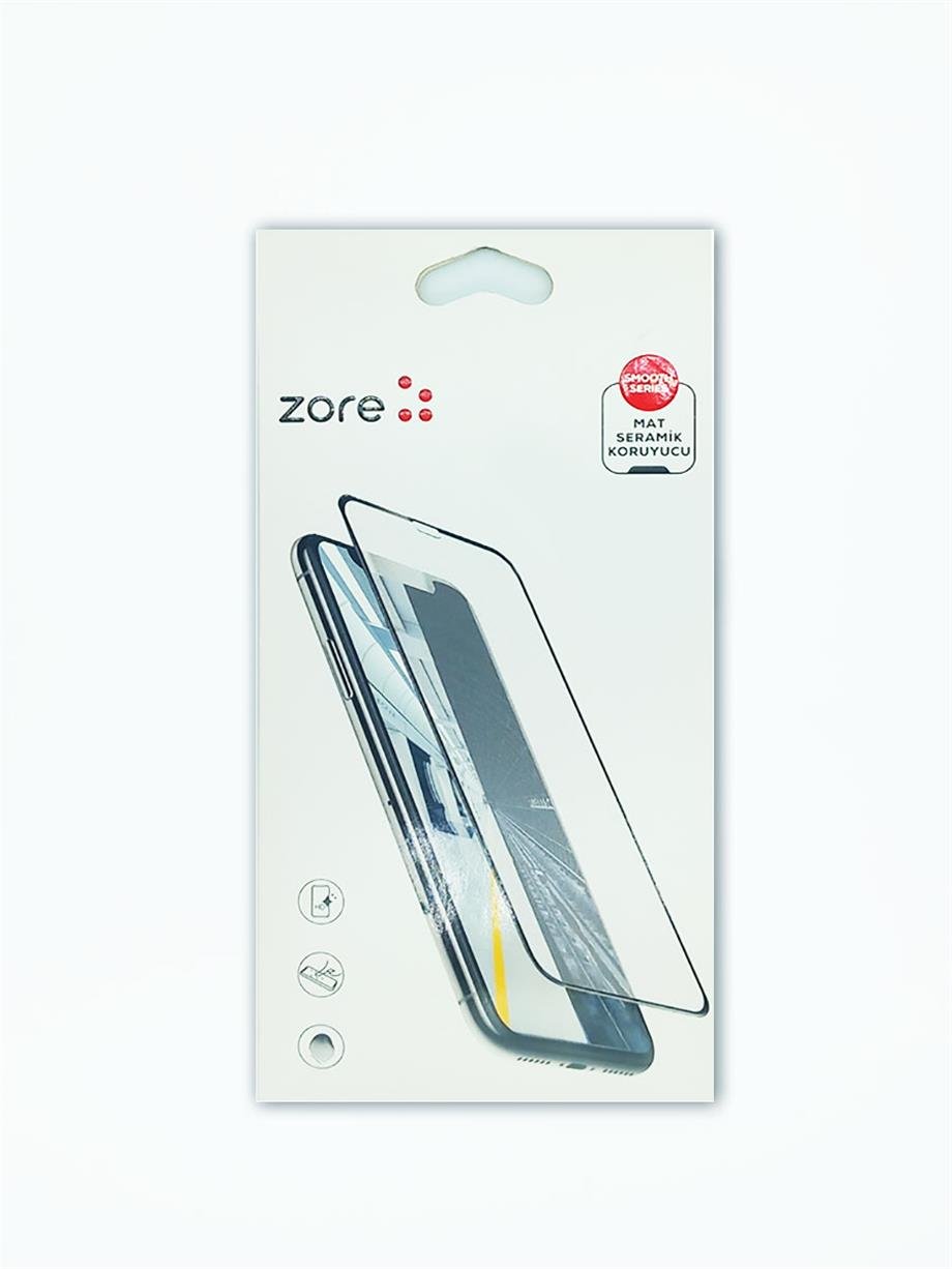 Zore Mat Seramik Apple 6 Siyah