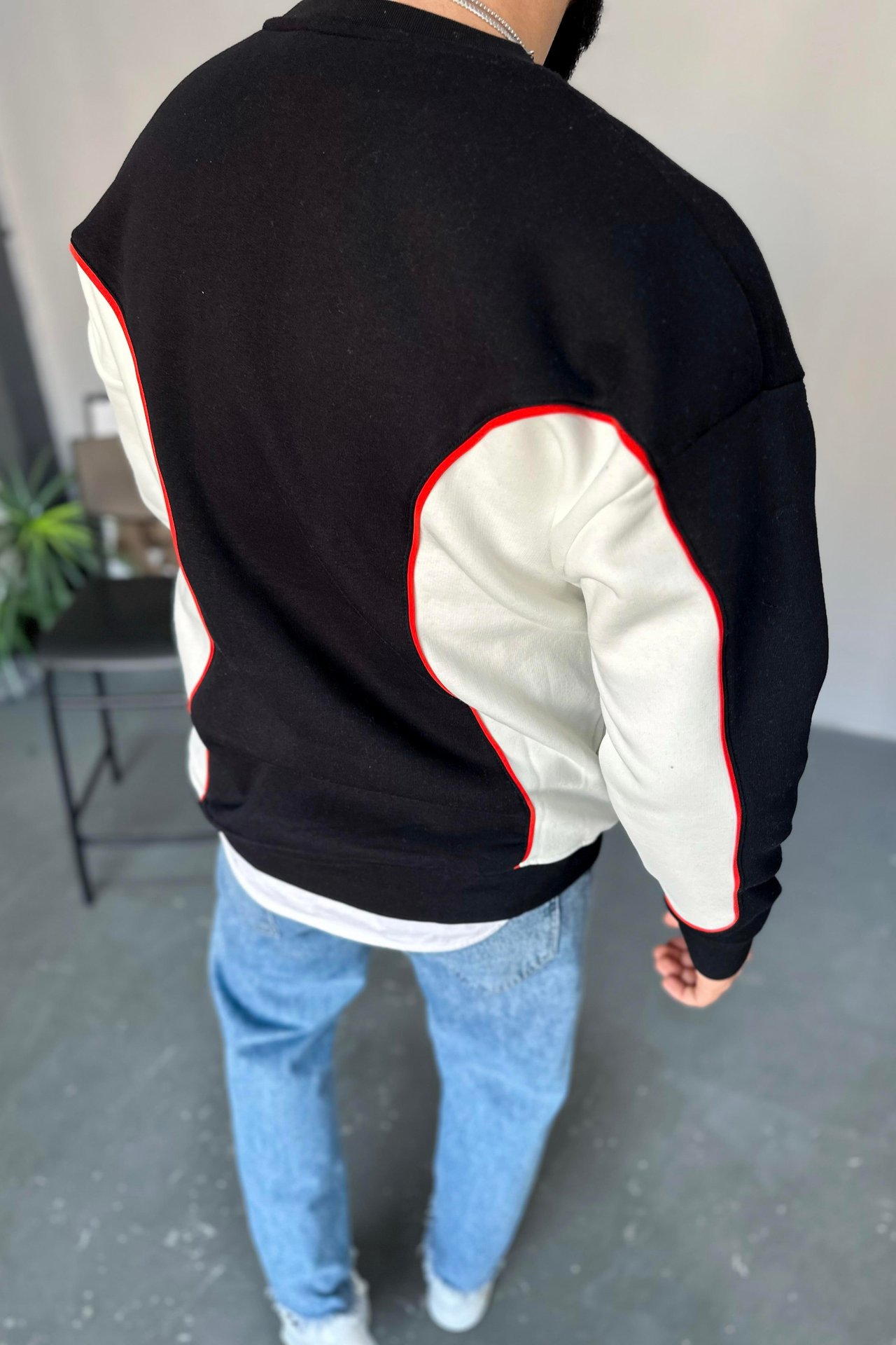 Superfast pieced sweatshirt 