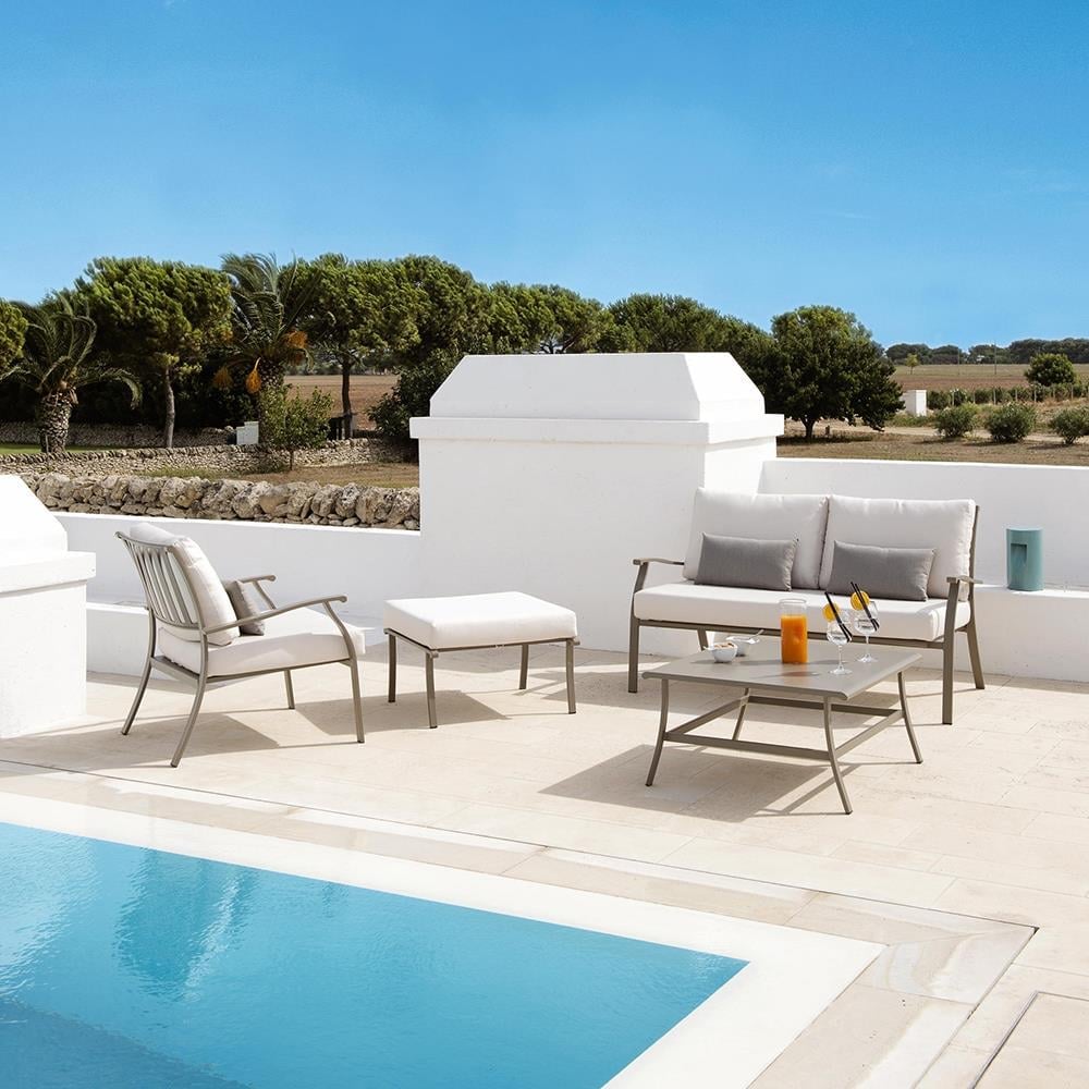 Ethimo Elisir Mud Grey Puf