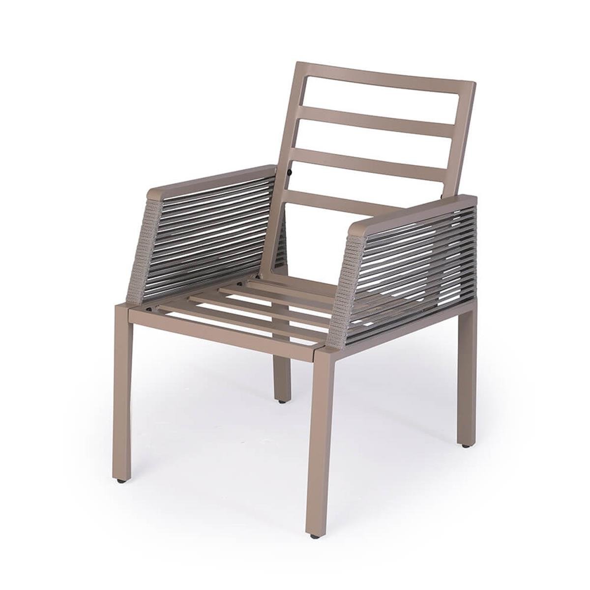 Nuu Garden Kuta Vizon Kollu Yemek Sandalyesi