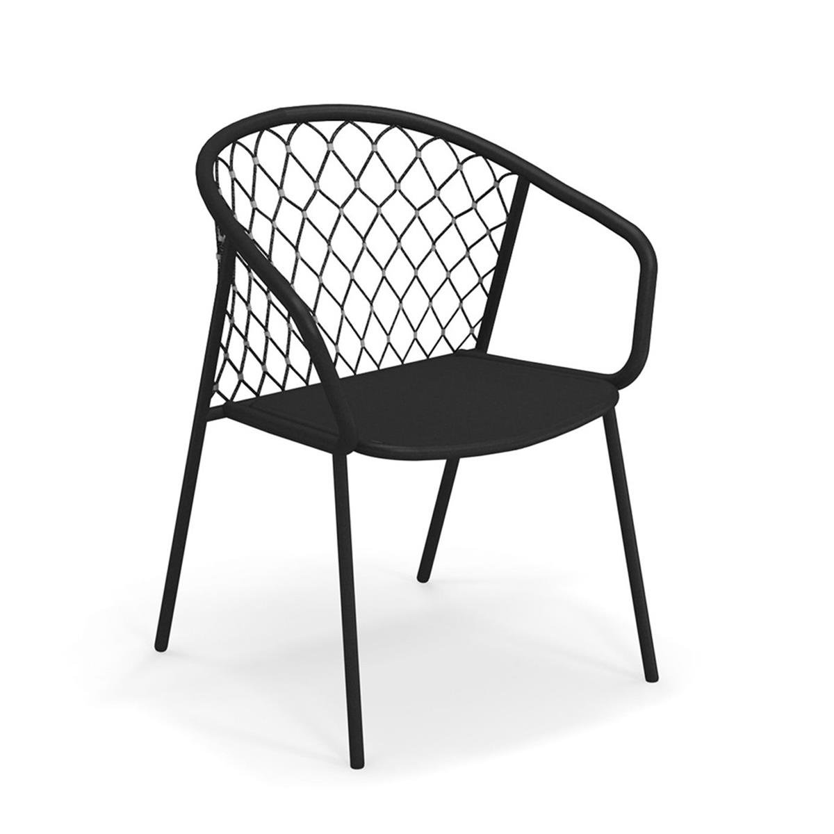 Emu Nef Black Kollu Sandalye