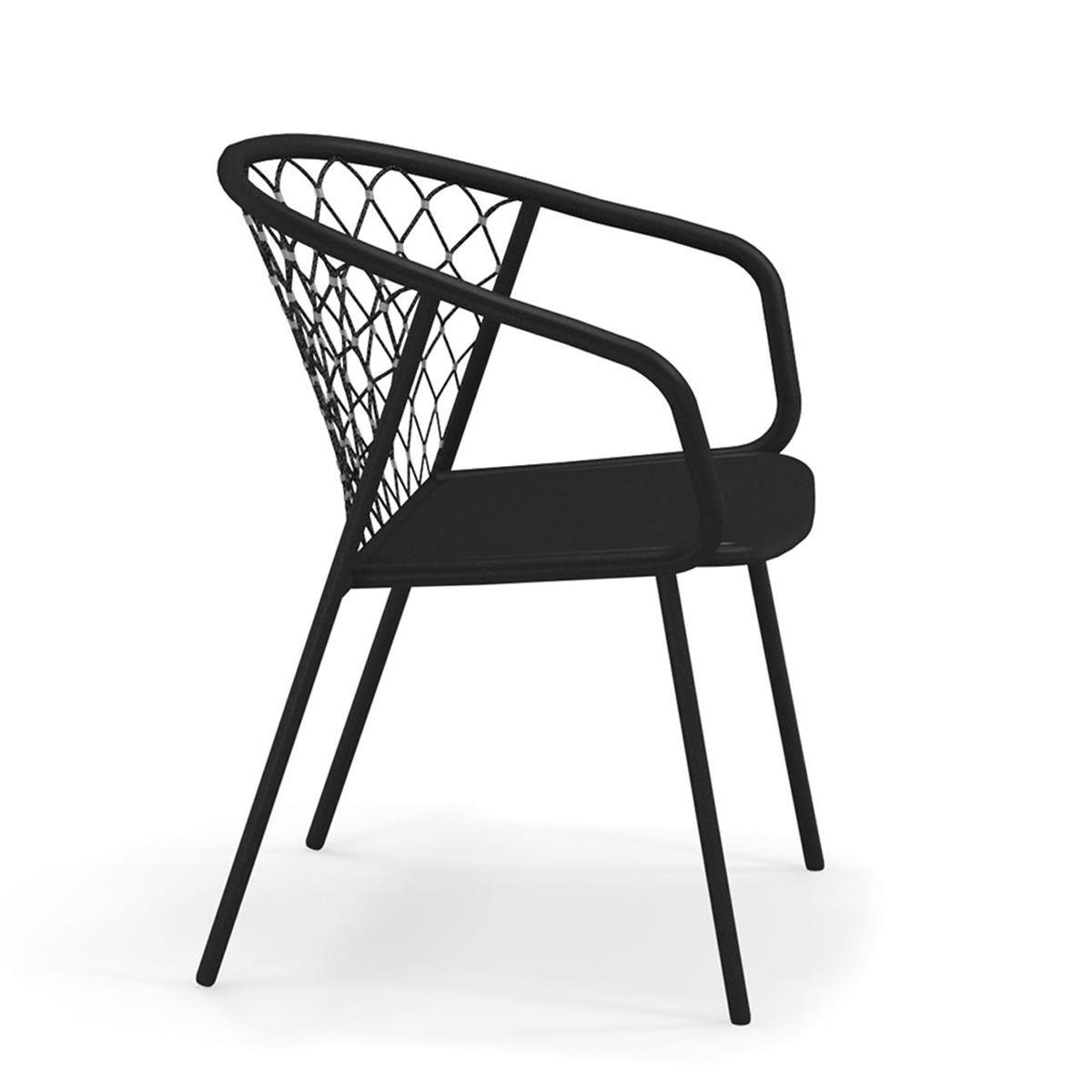 Emu Nef Black Kollu Sandalye