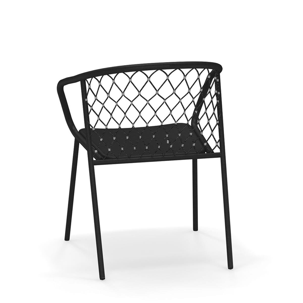 Emu Nef Black Kollu Sandalye