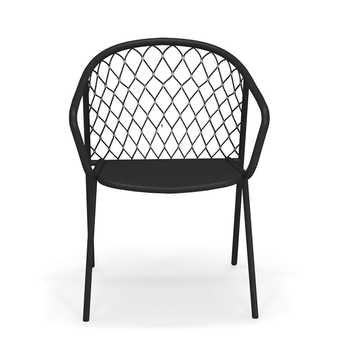 Emu Nef Black Kollu Sandalye