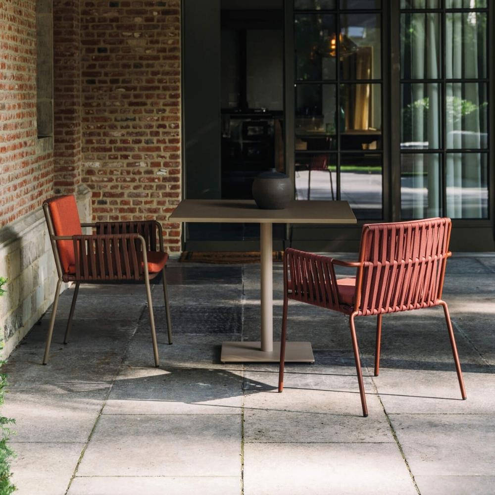 Kettal Net Lite Terrarosa Kollu Sandalye