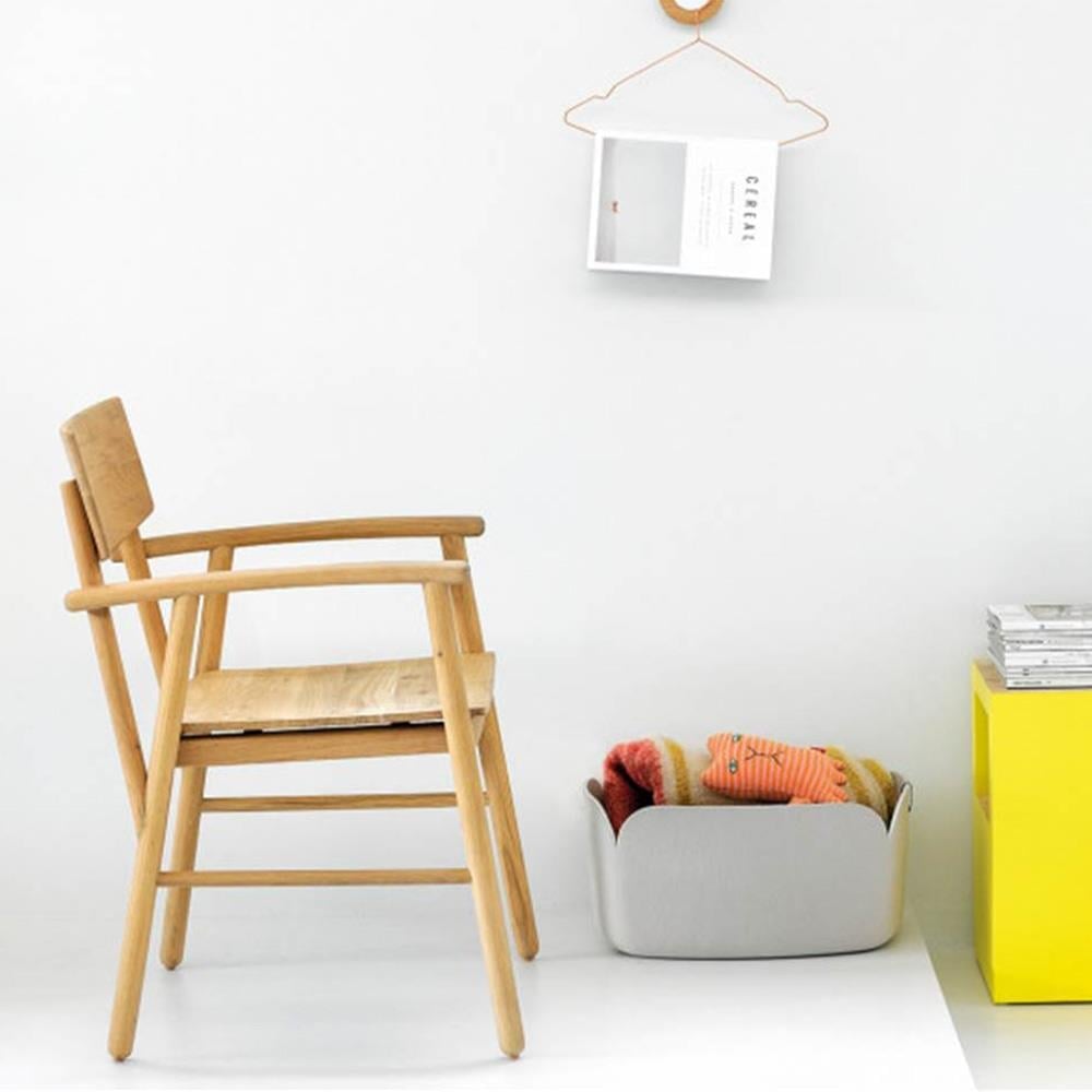 Ethnicraft Oak Bjorsing Kollu Sandalye