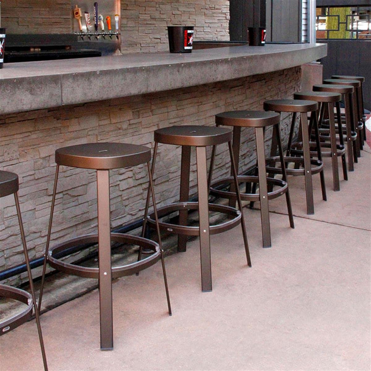 Emu Thor Grey Green Bar Sandalyesi 