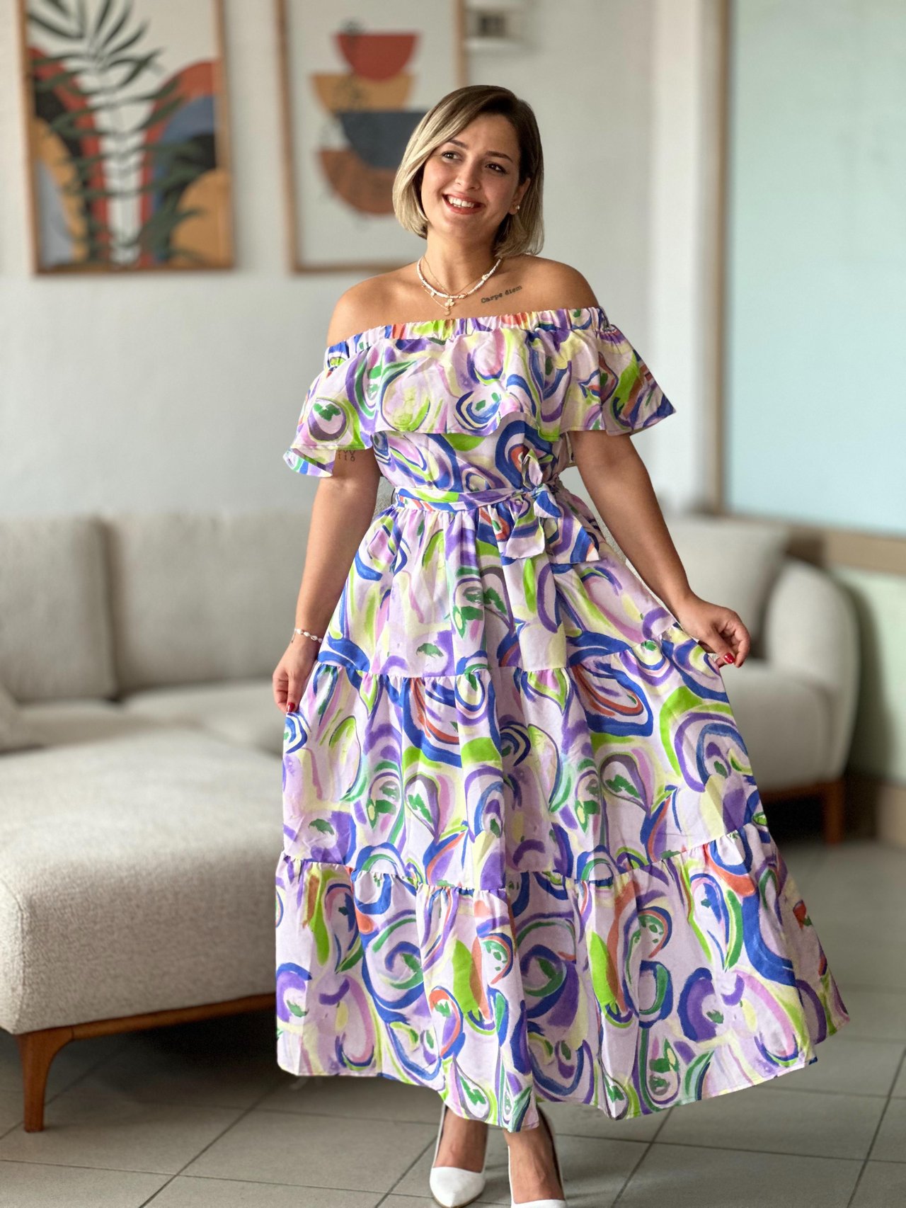 Madonna Yaka Elbise