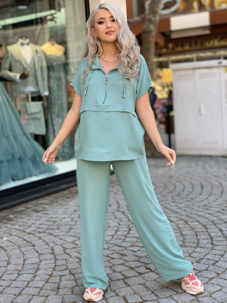 Mint Ayrobin Keten Takım 